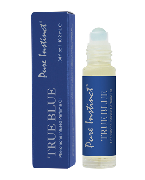 Thumbnail for Pure Instinct Pheromone Perfume Oil Roll On - 10.2 ml True Blue