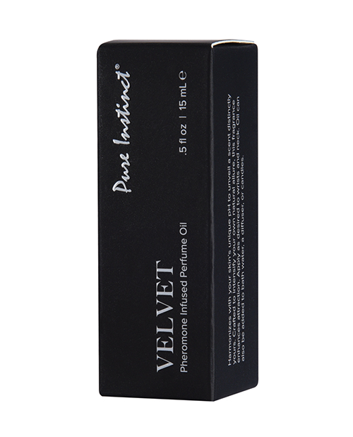 Thumbnail for Pure Instinct Pheromone Perfume Oil Velvet - 15 ml Dropper Glass