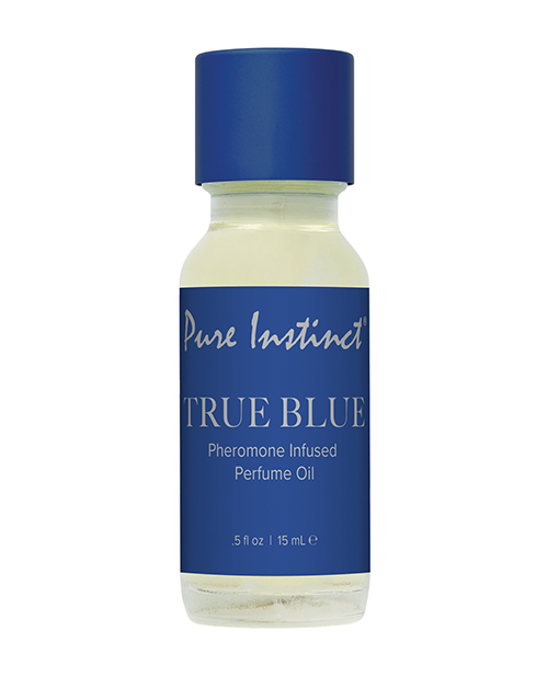 Thumbnail for Pure Instinct Pheromone Perfume Oil w/Dripper - 15 ml True Blue