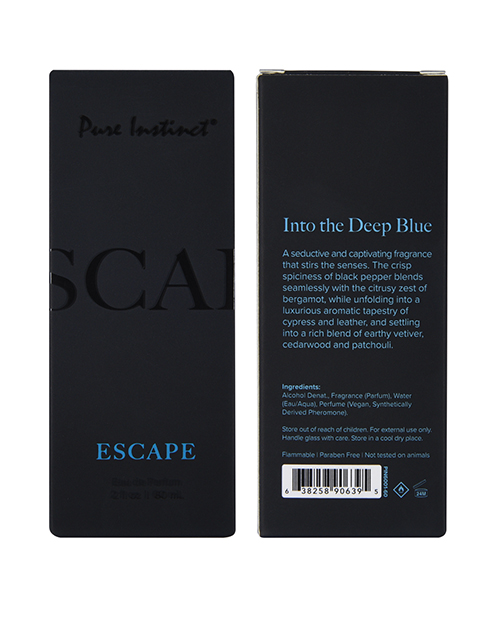 Thumbnail for Pure Instinct Mens Collection Pheromone Perfume - 2 oz Escape