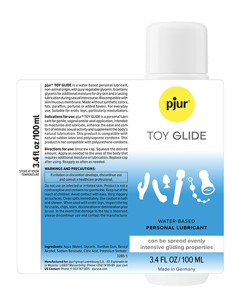 Thumbnail for Pjur Toy Glide - 100 ml Bottle