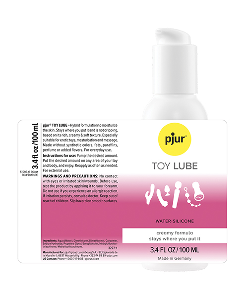 Thumbnail for Pjur Toy Lube - 100 ml Bottle