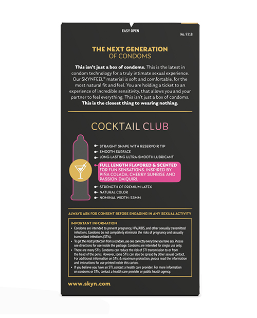 Thumbnail for SKYN Cocktail Club - Pack of 10