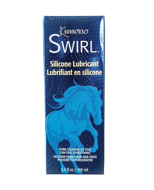 Thumbnail for Kimono Swirl Silicone Lubricant - 3.4 oz Pump