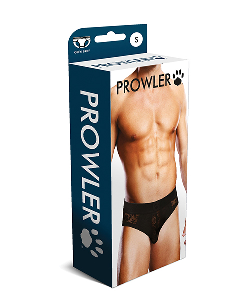 Thumbnail for Prowler Lace Open Back Brief - Black SM