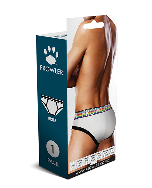 Thumbnail for Prowler Oversized Paw Brief - White/Multi MD