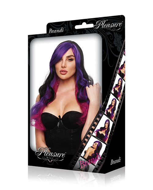 Thumbnail for Pleasure Wigs Brandi - Black/Purple