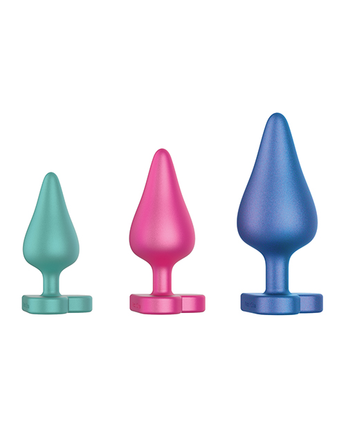 Thumbnail for ROMP Luster Butt Plug Kit - Multi Color