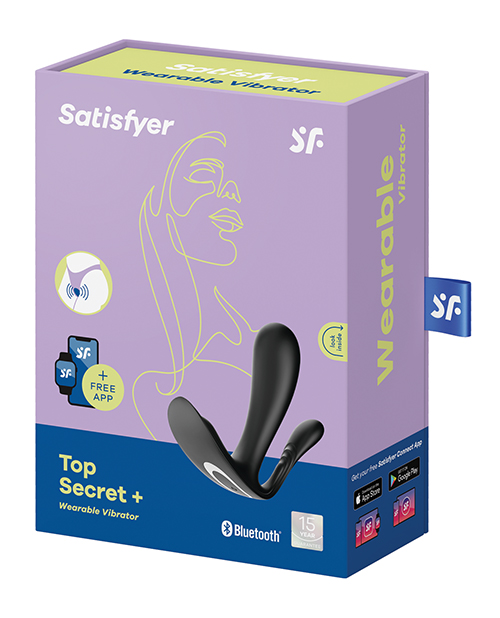 Thumbnail for Satisfyer Top Secret Plus - Black