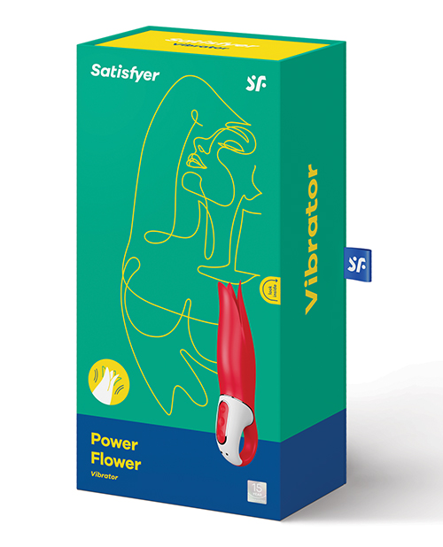 Thumbnail for Satisfyer Vibes Power Flower - Red