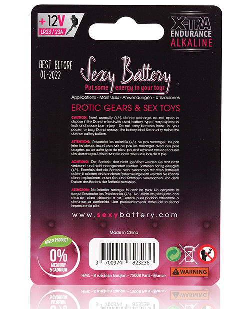 Thumbnail for Sexy Battery LR23 - Box of 10