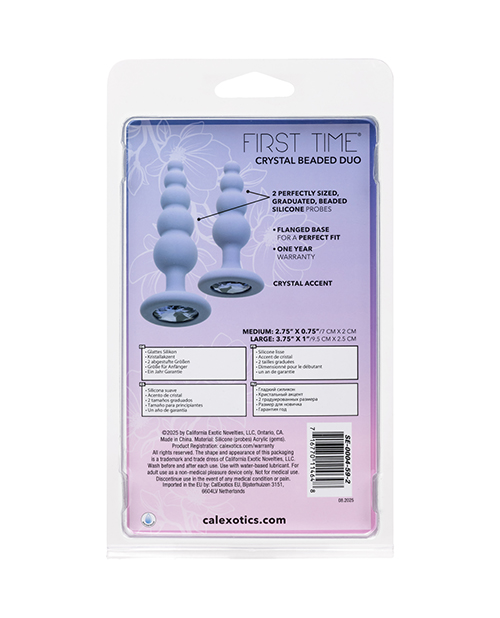 Thumbnail for First Time Crystal Beaded Duo