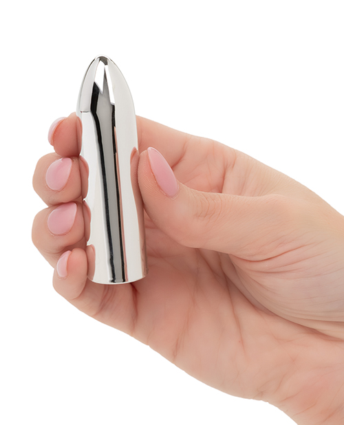 Thumbnail for Turbo Buzz Classic Mini Bullet Stimulator - Silver