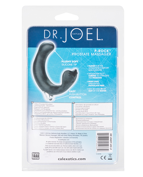 Thumbnail for P-Rock Prostate Massager - Black