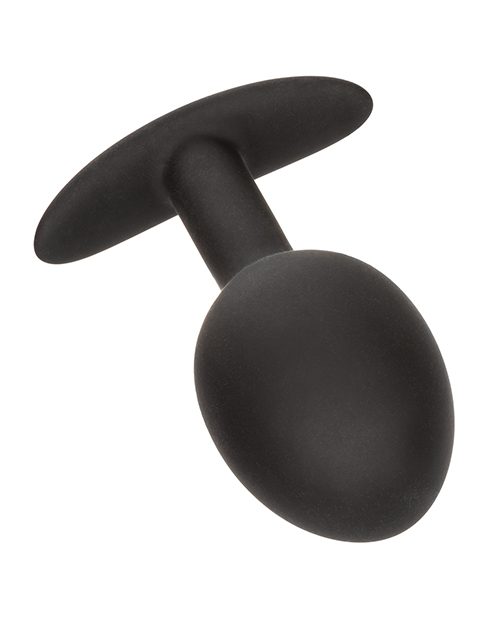 Thumbnail for Weighted Silicone Anal Plug - Black