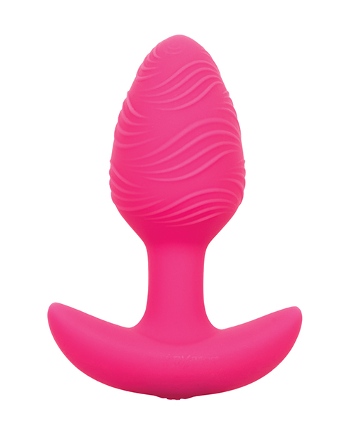 Thumbnail for Cheeky Glow in the Dark Vibrating Butt Plug - Pink
