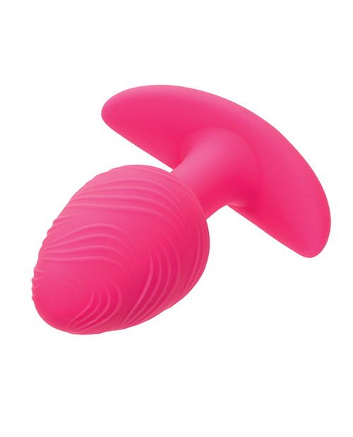 Thumbnail for Cheeky Glow in the Dark Vibrating Butt Plug - Pink