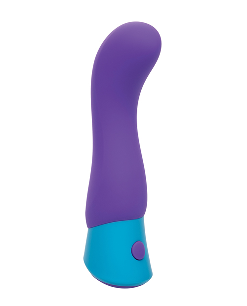 Thumbnail for Rave G-Vibe Curved Massager - Purple/Blue