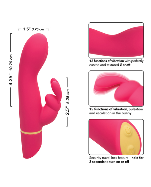 Thumbnail for Love Bunny Vibrating &quot;G&quot; Bunny - Pink