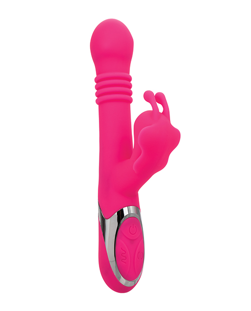 Thumbnail for Enchanted Kissing Butterfly Vibrator - Pink