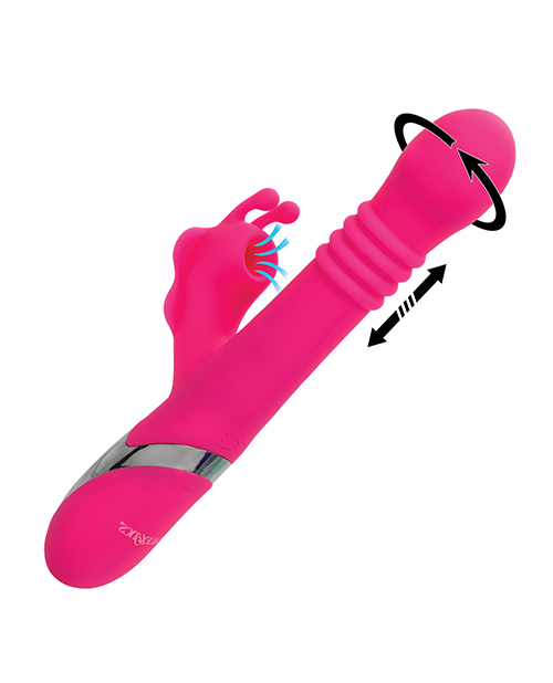 Thumbnail for Enchanted Kissing Butterfly Vibrator - Pink
