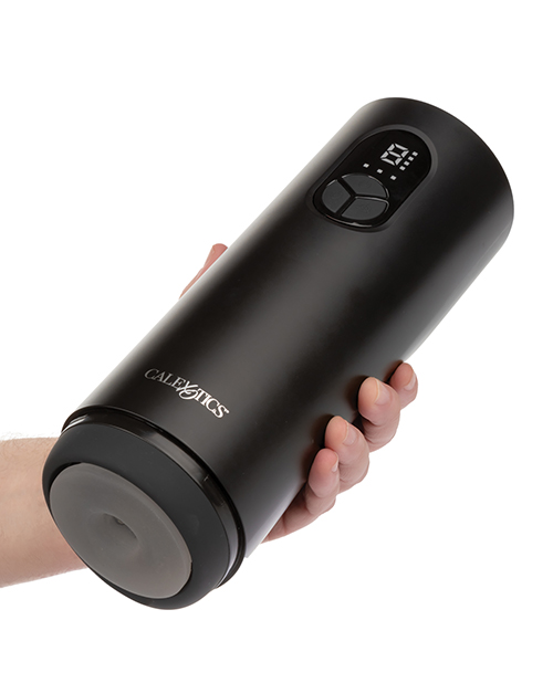 Thumbnail for Bionic Vibro Stroker w/Oscillation &amp; Suction - Black