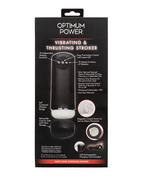 Thumbnail for Optimum Power Vibrating &amp; Thruster Stroker