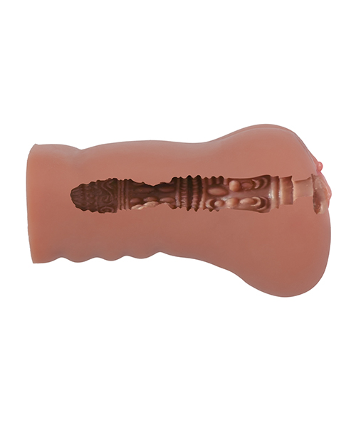 Thumbnail for Stroke It Liquid Silicone Juicy Pussy - Brown