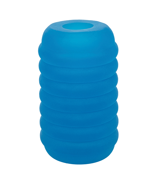 Thumbnail for Pop Sock! Ribbed Masturbator - Blue