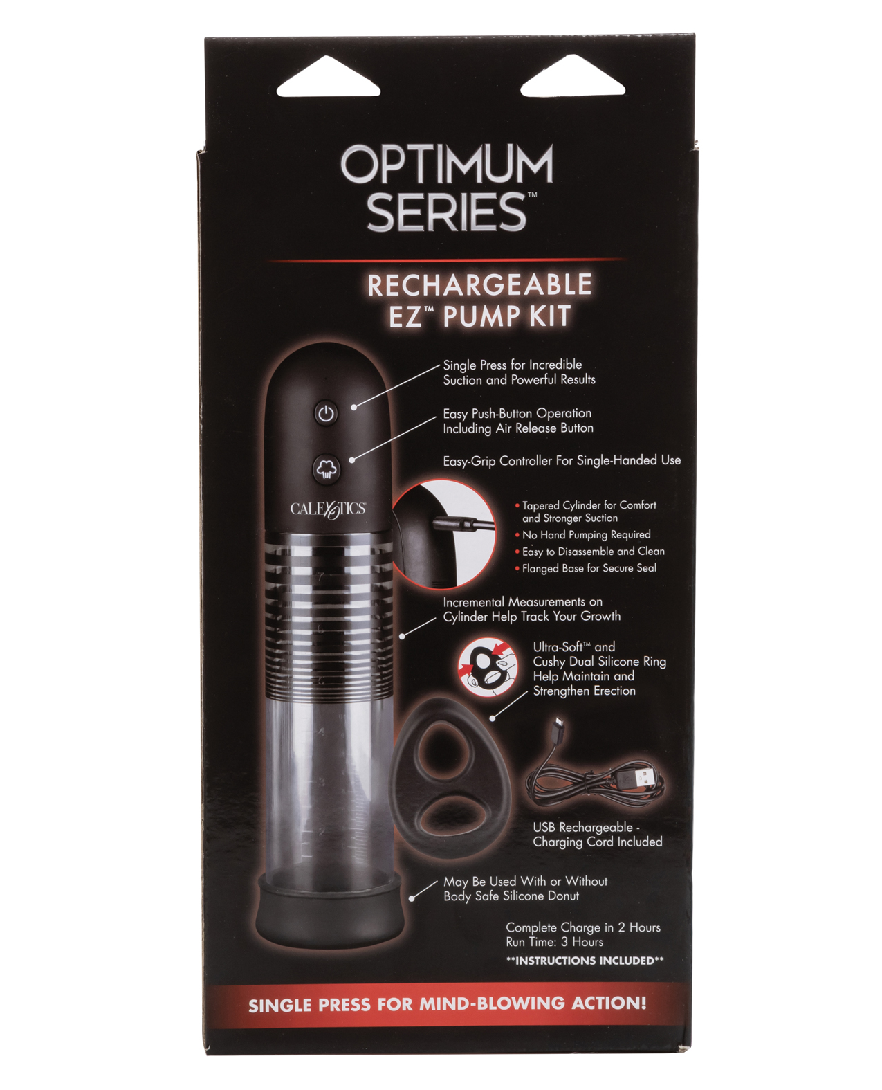 Thumbnail for Optimum Series Rechargeable EZ Pump Kit - Clear