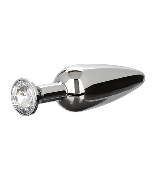 Thumbnail for Star Fucker Slim Gem Plug w/Silicone Enhancer - Black