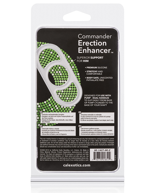 Thumbnail for Commander Erection Enhancer - White