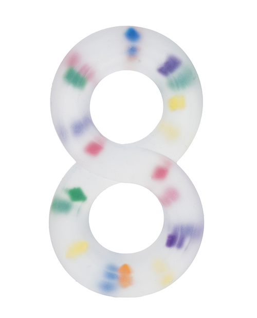 Thumbnail for Alpha Liquid Silicone Crazy 8 Party Ring