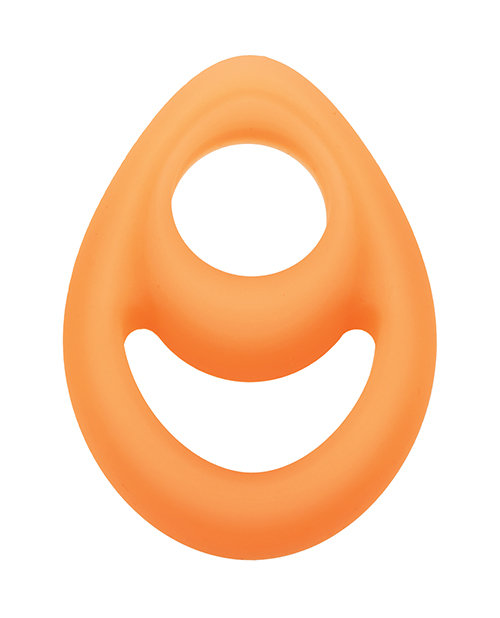 Thumbnail for Alpha Liquid Silicone Glow in the Dark Teardrop Cock Ring