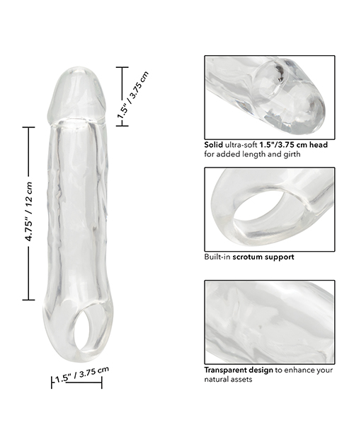 Thumbnail for Performance Maxx 6.5" Penis Extension - Clear