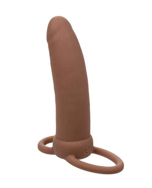 Thumbnail for Performance Maxx Rechargeable Thick Dual Penetrator - Brown