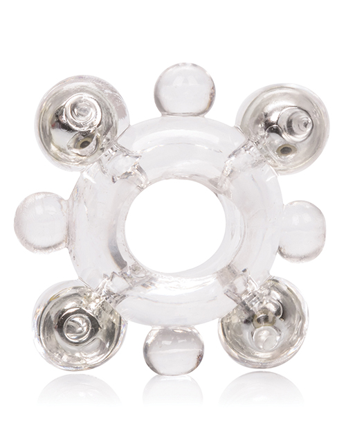 Thumbnail for Basic Essentials Enhancer Ring w/Beads - Clear