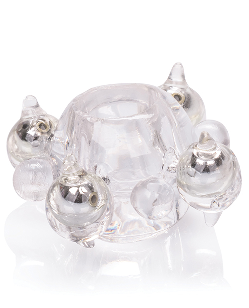 Thumbnail for Basic Essentials Enhancer Ring w/Beads - Clear