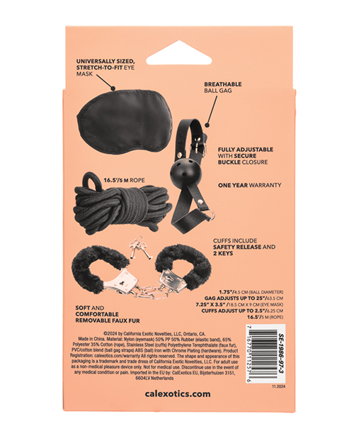 Thumbnail for Pleasure Kits Explorer Collection - Black