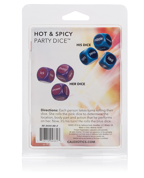 Thumbnail for Hot &amp; Spicy Party Dice