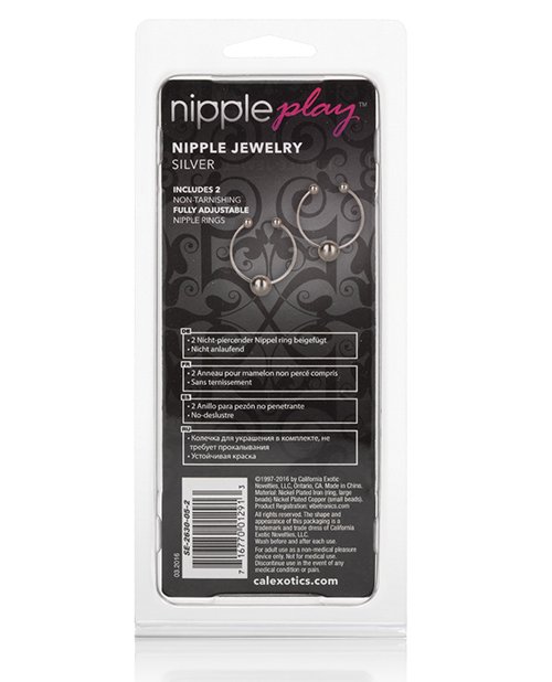 Thumbnail for Nipple Play Nipple Jewelry - Silver