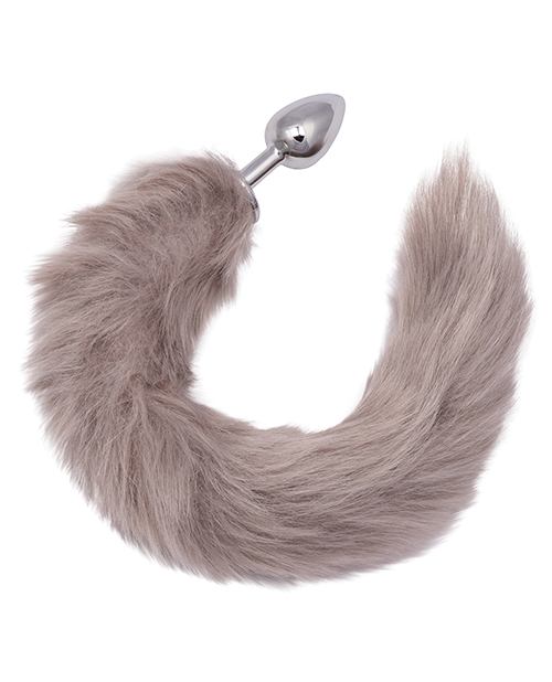 Thumbnail for Running Wild Grey Tail Metallic Anal Probe