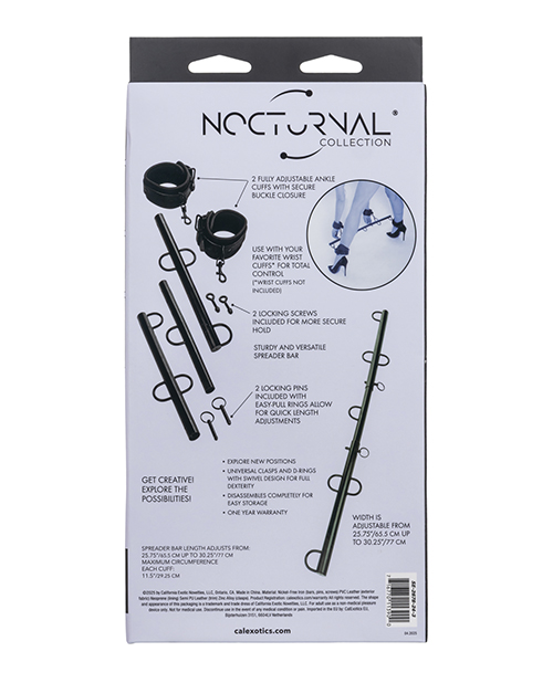 Thumbnail for Nocturnal Collection Spreader Bar w/Cuffs