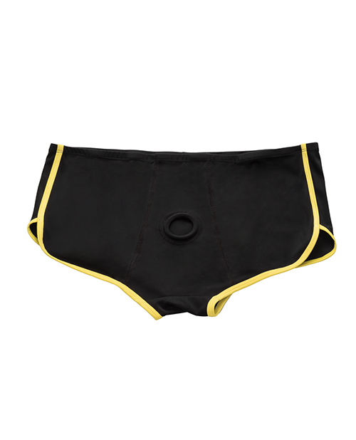 Thumbnail for Boundless Boxer Brief - Black/Yellow L/XL