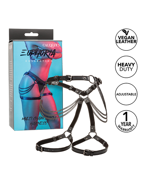 Thumbnail for Euphoria Collection Multi Chain Thigh Harness