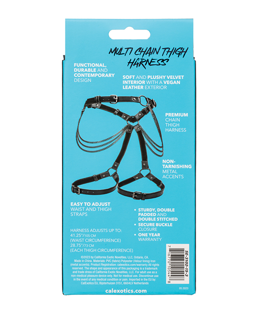 Thumbnail for Euphoria Collection Multi Chain Thigh Harness