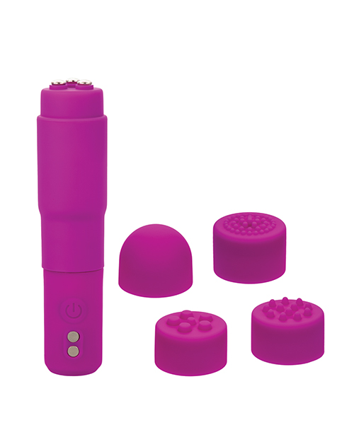 Thumbnail for Kyst Mega-Mite Stimulator w/Interchangeable Tips - Pink
