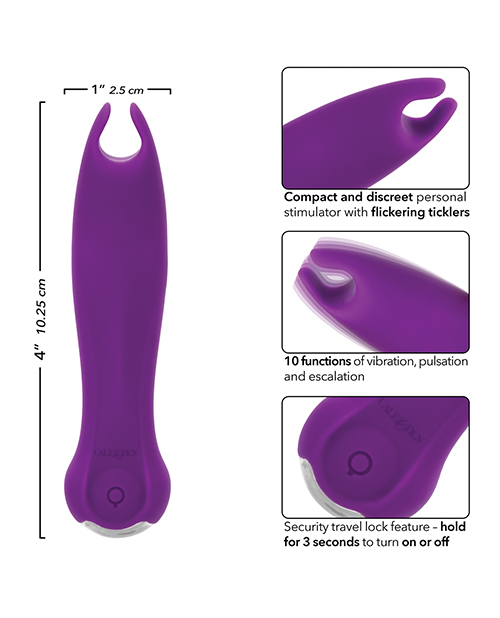 Thumbnail for Kyst Teaser Stimulator w/Flickering Ticklers - Purple