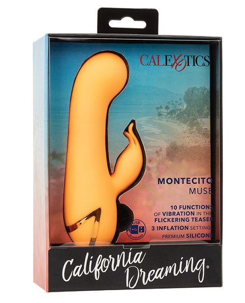 Thumbnail for California Dreaming Montecito Muse Dual Stimulation Vibe - Orange