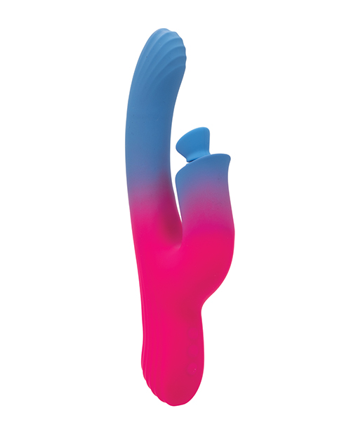 Thumbnail for Elation Dual Stimulator w/Suction - Blue/Pink